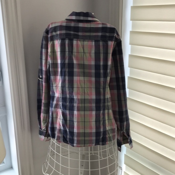 Tommy Hilfiger woman’s plaid blouse - Picture 4 of 4